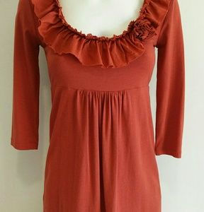 J. Crew Women's Scoop Neck 3/4 Sleeve Dress XS